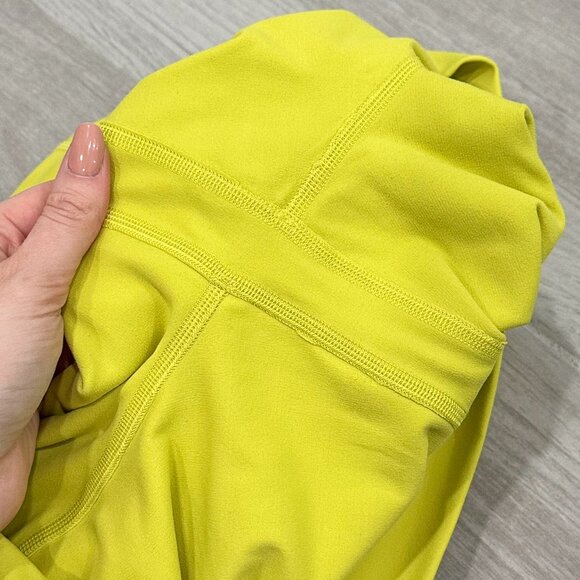 Lululemon Align High-Rise Pant 25” Leggings in Yellow Serpentine Chartreuse - Picture 5 of 15